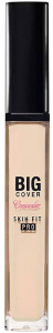 Etude House~Маскирующий консилер оттенок P03 ваниль~Big Cover Skin Fit Concealer Pro Light Vanilla