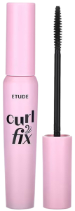 Etude House~Тушь для подкручивания и удлинения ресниц чёрная~Curl Fix Mascara #01 Black